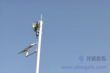 深圳龙视数码数字微波远程无线监控系统应用于新疆塔里木胡杨林国家自然保护区