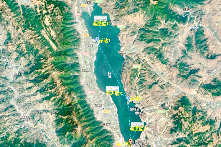 江河湖泊巡逻船只采用船载动中通组网和实时视频无线传输