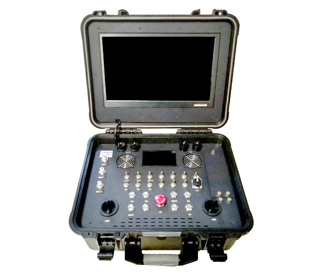 多路视频便携式无人机履带车远程控制台 LS-8265