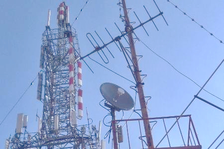 无线微波传输设备应用于山西大同调频广播传输