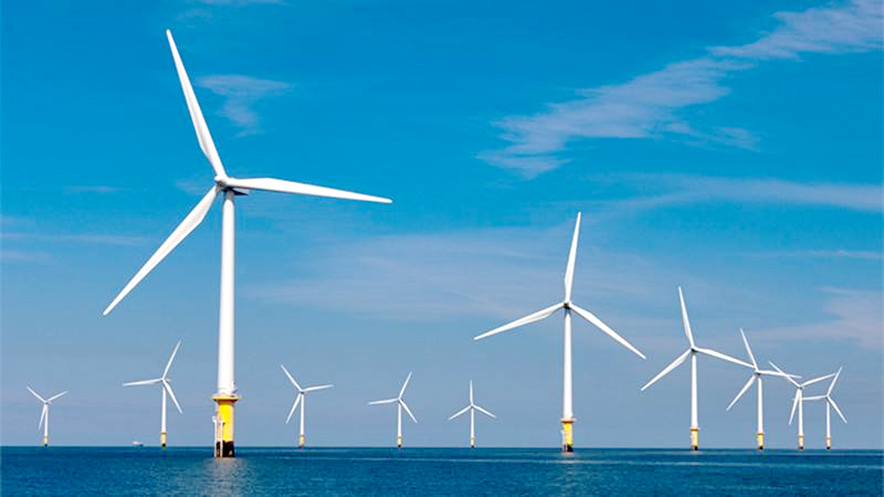 深圳安视源无线微波船载动中通助力海上风力发电系统建设